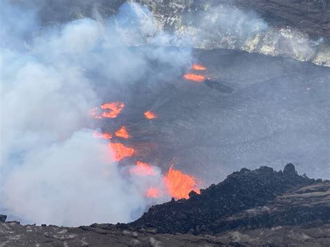 Kilauea Once Again Erupting West Hawaii Today