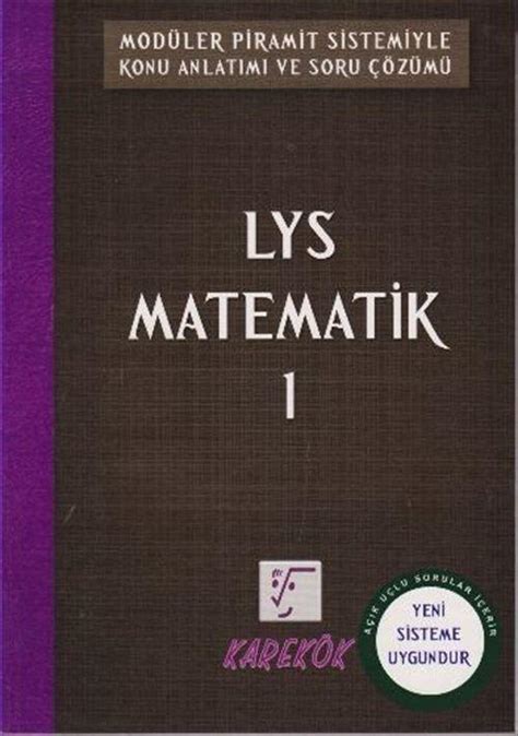 Lys Matematik Mod Ler Piramit Sistemiyle Konu Anlat M Ve Soru