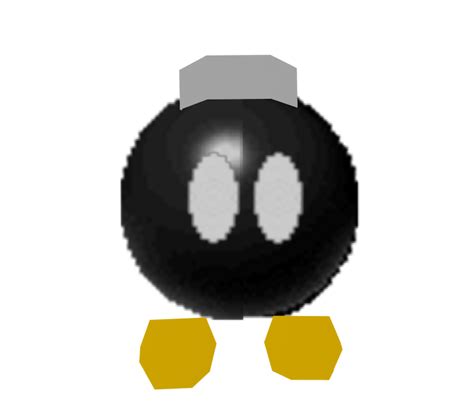 Super Mario 64 - Bob-omb Minecraft Mob Skin