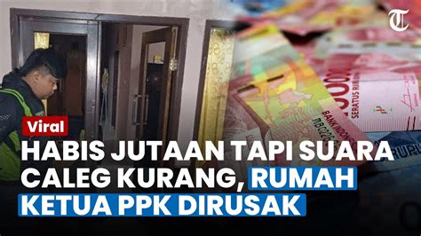 Terjawab Rumah Ppk Di Sukabumi Dirusak Caleg Kecewa Suara Caleg