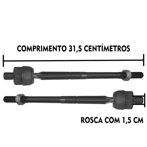 2 Pivô Direção Articulação Axial Volvo S80 2007 2008 2009 Auto