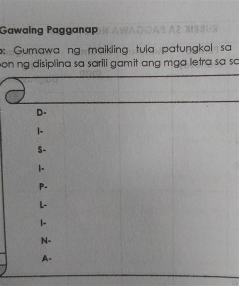 Gumawa Ng Maikling Tula Na Tungkol Sa Kahalagahan Ng Pagkakaroon Ng