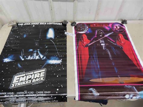 Vintage Original 1983 Empire Strikes Back Posters 2