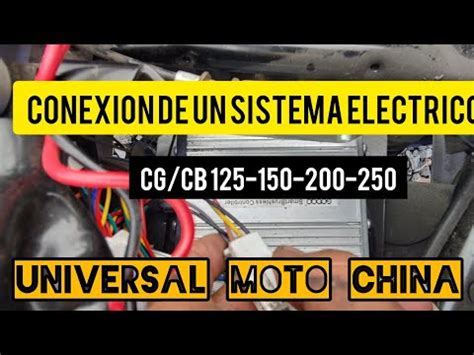 Como CAMBIAR Un SISTEMA ELECTRICO De MOTO Completo BIEN EXPLICADO