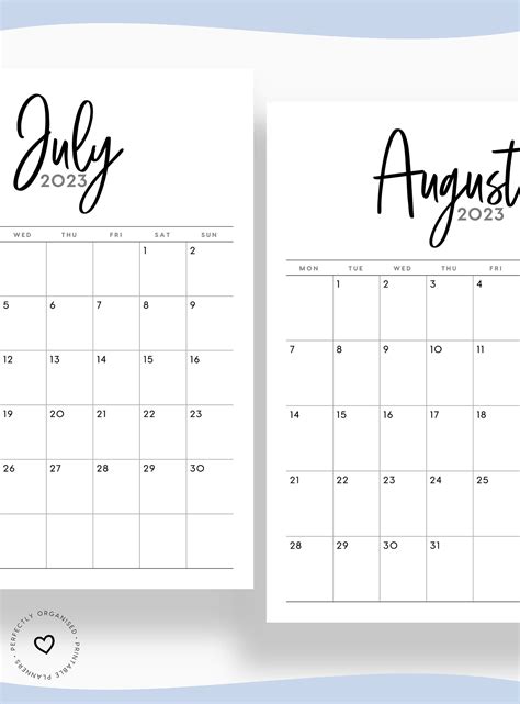 PRINTABLE 2023 Wall Calendar 2023 Wall Calendar Printable - Etsy España