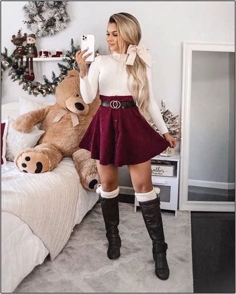 117 Holiday Outfit Ideas Womens Fashion