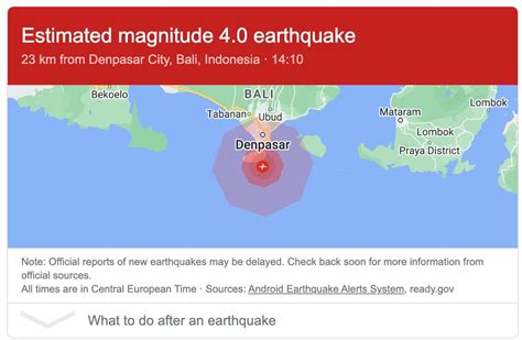 Bali Earthquake 2024 - Lisa Melisande