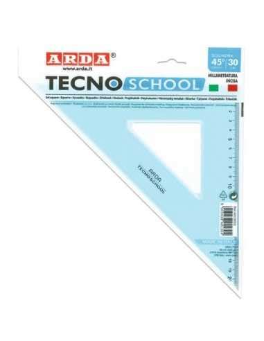 Squadra Arda Linea Tecnoschool Polistirolo Termoresistente Azzurro