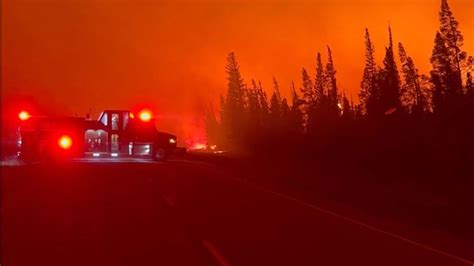 Hundreds Of Wildfires In Canadas Northwest Territories Prompt