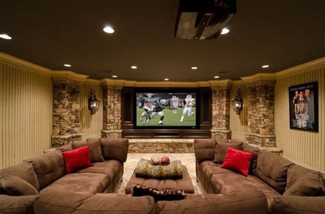 10 Extraordinary Basement Home Theater That You'd Wish to Own