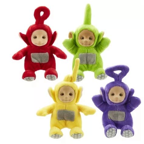 Teletubbies Super Soft Plush Toys Set Dipsy Laa Laa Po Tinky Winky