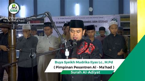 IMAM SHOLAT MERDU I Buya Syeikh Mudrika Ilyas Lc M Pd I