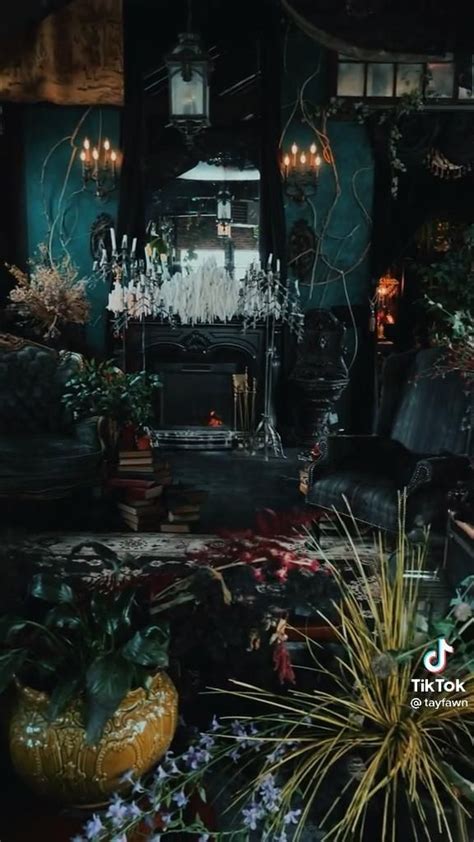 Dreamy And Mystical WhimsiGothic Bedroom Inspiration Dark Home