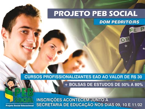 Qualificação Profissional EAD 2021 PEB Social Dom Pedrito RS Blog