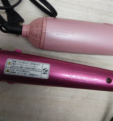 S69406tescomテスコムマイナスイオンカールドライヤーnaturamtic325 2wayスチームヘアアイロンipm850 2点セット