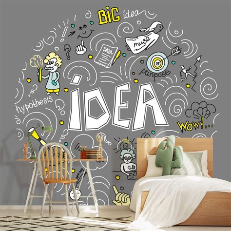 Ideas Concept, Motivational Wallpaper for Wall - Magic Decor