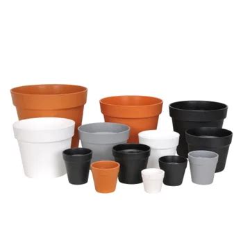 High Quality Plastic Thicken Matte Imitation Ceramic Pot Container