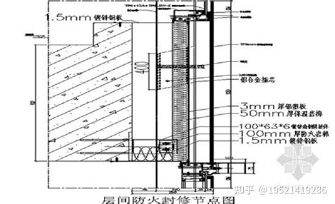 玻璃幕墙防火隔断施工注意事项 知乎