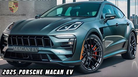 New Porsche Macan Ev Finally Reveal First Look Youtube