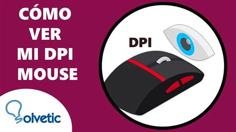 COMO VER MI DPI MOUSE Solvetic