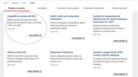 Sunat Conoce aquí cuál es tu RUC y clave sol Infomercado Noticias