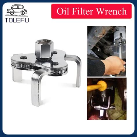 【quick Deliver】universal Two Way Oil Filter Wrench 3 Claw Remover Tool