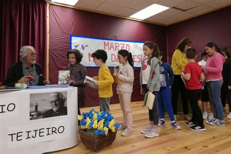 O CPI Arquitecto Palacios de Panxón celebra o Día da Poesía con Antonio