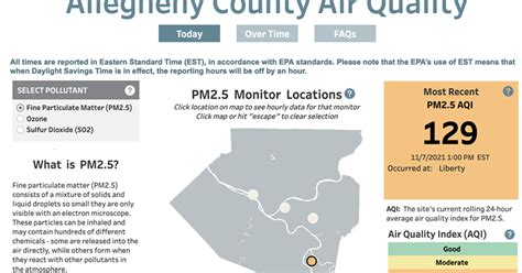 Pa Department Of Environmental Protection Declares Monday Code Orange