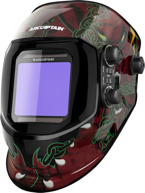 Arccaptain X Large Viewing Screen Welding Helmet True Color