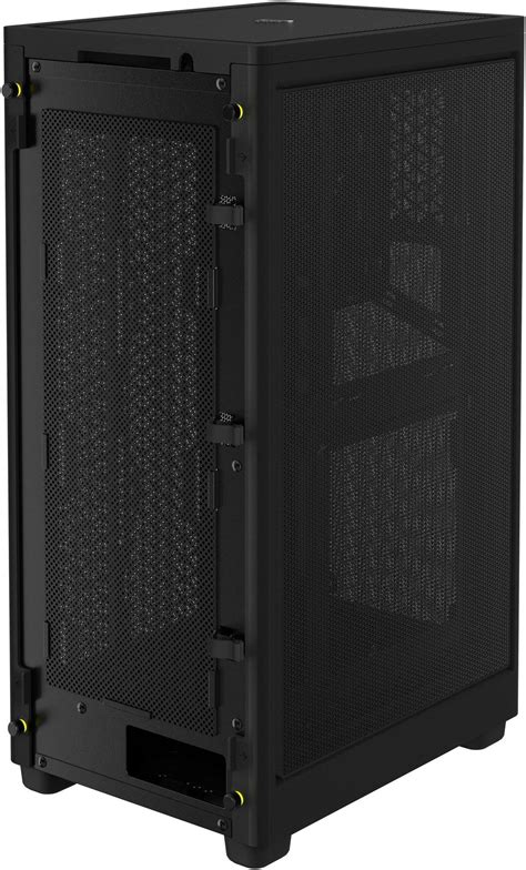 Corsair Icue 2000d Rgb Airflow Mini Itx Pc Case Black Mini Itx Form Factor Steel Mesh