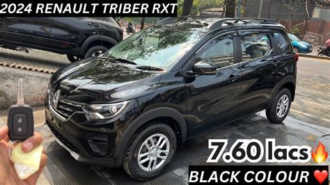 Renault Triber Rxt Black Colour Review Black Colour