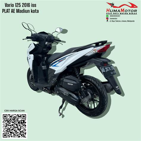 Vario Iss Putih Plat Ae Madiun Kota Huma Motor Jual Beli