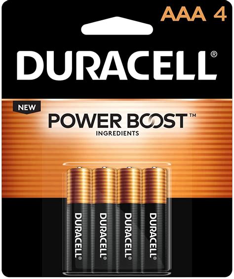 New Duracell Copper Top AAA Alkaline All Purpose Long Lasting