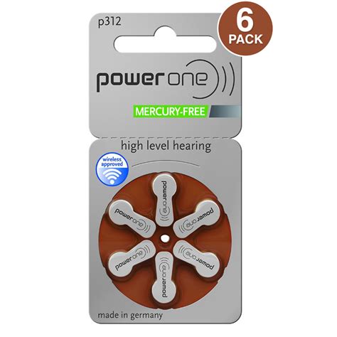 Power One Hearing Aid Batteries