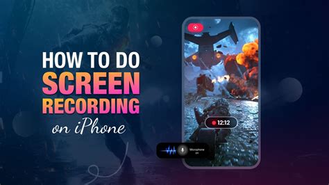 How to do screen recording on iPhone