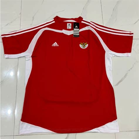 Jual READY STOK LANGSUNG KIRIM BAJU BOLA TIMNAS INDONESIA HOME RETRO