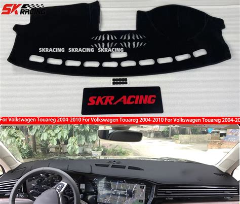 For Volkswagen Touareg 2004 2010 Black Dashboard Mat Dash Cover Sun