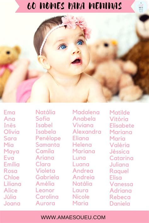 60 Nomes Mais Bonitos Para Meninas Wwwm Amaesoueu Nomesmeninas