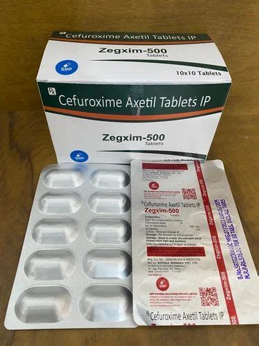 Cefuroxime Axetil Mg At Rs Box Zocef Cefuroxime Axetil Mg