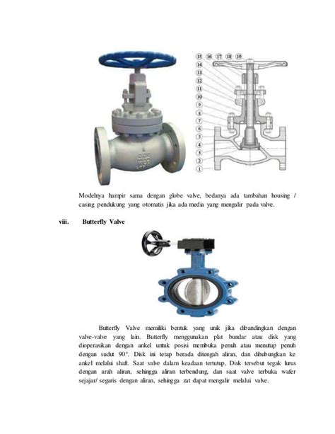 Jenis Dan Fungsi Valve