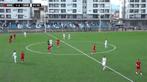 Fudbal U Crna Gora Vs Srbija Live Youtube