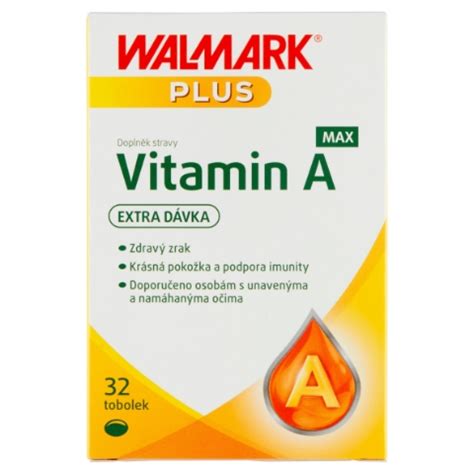 Walmark Plus Vitamín A max 32 tobolek 12 5g TryIn