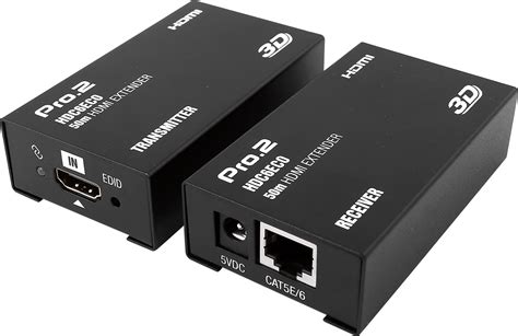 HDC6ECO HDMI OVER SINGLE CAT6 EXTENDER Pro 2 2016