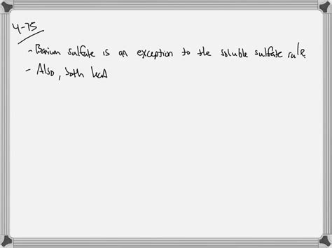 Solved According To The Solubility Rules In Table And Table