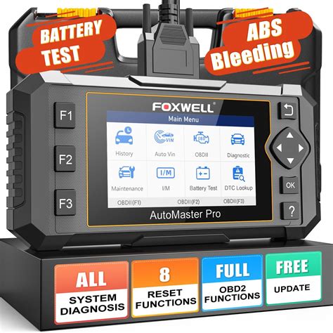 2024 Newest FOXWELL NT624 Elite OBD2 Scanner ALL System With 8 Resets