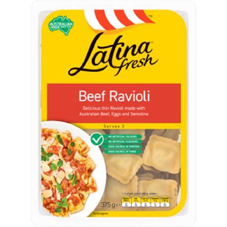 Beef Ravioli 2 Srving Banner Image Latina Fresh AU