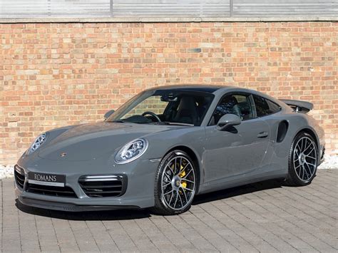 Used Porsche Turbo S Pts Th Anniversary Graphite Grey