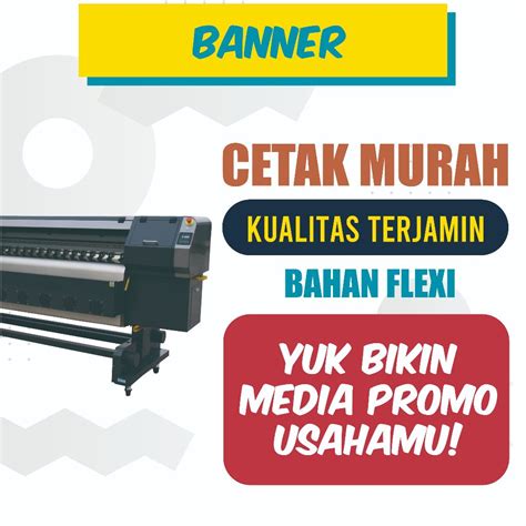 Jual Banner Spanduk Flexi Shopee Indonesia