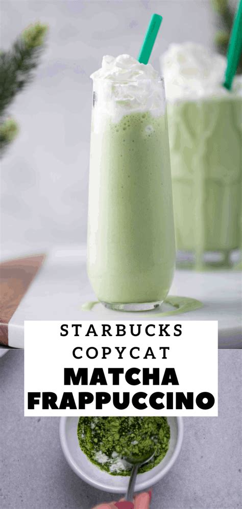 Starbucks Matcha Frappuccino Copycat Recipe - Lifestyle of a Foodie