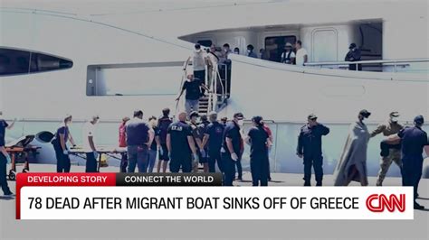 78 Dead After Migrant Boat Sinks Off Greek Coast Cnn